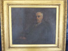 Original Oil on Board believed to be the 1st Marquis of Castlethomond, signed (possibly Thomas Hill)