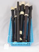 Quantity of Classroom Recorders, various makers, together with a classroom xylophone.