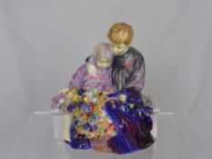 A Royal Doulton Figurine  "" Flower Sellers Children "" HN 1206, hand painted in red to the base,