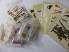 Box of Post Cards, together with a quantity of cigarette cards.