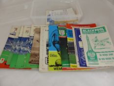 Collection of FA International Programmes dating from 1951-1971, including St Mirren v Aberdeen