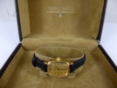 Lady`s Longines Wristwatch, serial nr 18084563, (recently serviced).