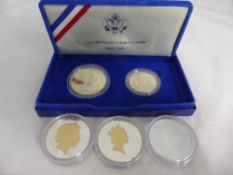 A Collection of Miscellaneous Silver Proof Coins, including Elizabeth II, Solomon Islands 80th