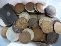 Miscellaneous GB and Other Coins, comprising of Copper, some Silver Florins etc.