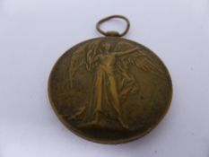 A Victory Medal awarded to 39113 Pte. C F Mitchell, Gloucestershire Regiment