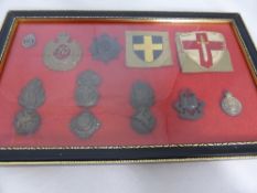 Miscellaneous Collection of Cap Badges; Royal Welsh Fusiliers, Royal Engineers, Army Educational