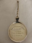 A Solid Silver London Hallmark Presentation Spoon ""Kingsford Challenge Bowls` winner 1921,