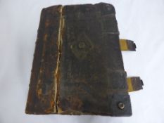 Early 17th Century black-letter `Breeches Geneva` Bible, bound together with a Book of Common