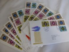 Set of 24 Queen?s Silver Jubilee Tour 1977 Covers, designed and postmarked for every major town and