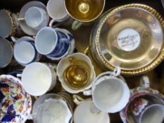 A Miscellaneous Collection of Porcelain including eighteen cups and saucers.