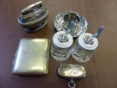 Miscellaneous Silver Plate including an Intercontinental Hotel Water Jug, Elkington & Co. Claret Jug