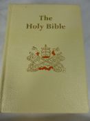 A Holy Bible with the inscription from Pope Pius XII together with the Mass Book - very good