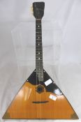 Vintage Russian Folk Stringed Balalaika.