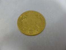 An Austrian Fine Gold 1915 Four Ducat Gold Coin, approx 14 gms.
