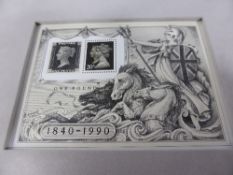 Booklet Commemorating the 150th Anniversary of The Penny Black dated 1990, together with a