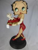 A Collection of "Betty Boop" Novelty Items including a soft toy in original box, Tea Pot, several