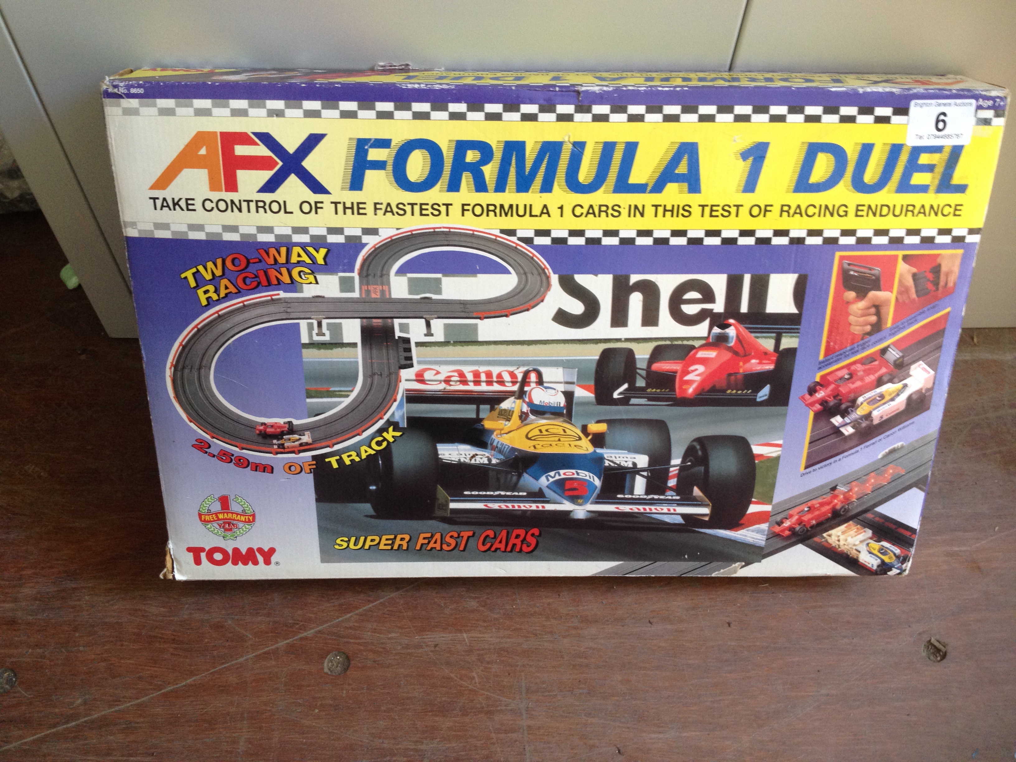 Boxed Tomy racing Game