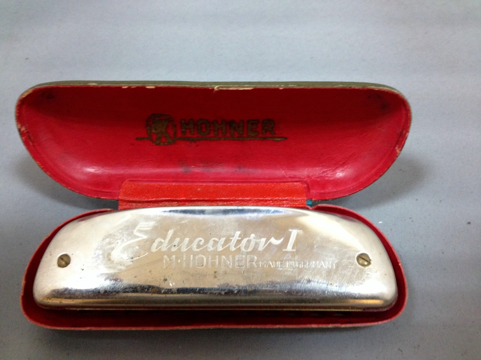 small honer mouth organ with case no reserve