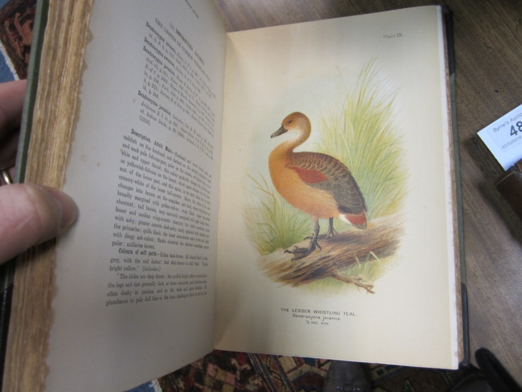 E C Stuart Baker 'The Gamebirds of India, Burma and Ceylon' illustrated with coloured plates, pub. - Image 5 of 9