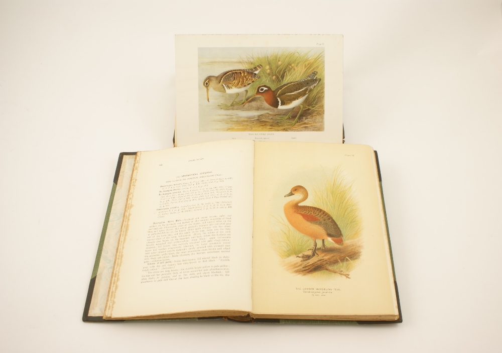 E C Stuart Baker 'The Gamebirds of India, Burma and Ceylon' illustrated with coloured plates, pub.