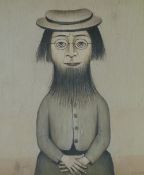 ?L.S. LOWRY (1887-1976) ARTIST SIGNED LIMITED EDITION PRINT ""Woman with a Beard"" Signed, edition