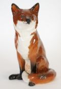 BESWICK POTTERY MODEL OF A FOX, (2348), printed and impressed marks, 12 1/2"" (31.7cm) high, one