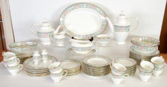 NINETY ONE PIECE ROYAL GRAFTON `SUMATRA` PATTERN CHINA PART DINNER, TEA AND COFFEE SERVICE, now