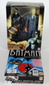 WALKIE-TALKIES - CHARACTER `Batman Begins`, Batman and Scarecrow 12"" figures with battery radios,