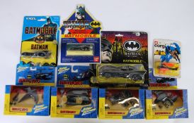 CORGI MINT AND BOXED `BATCOPTER` on card and under bubble pack, ERTL BATMAN SERIES MINT AND BOXED