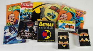 BATMAN RELATED AUDIO STORIES AND MUSIC VARIOUS TO INCLUDE `Peter Pan `Read and Hear`, book and