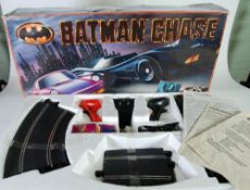 BOXED HORNBY SCALEXTRIC, `BATMAN THE MOVIE - BATMAN CHASE SET` No. C562 complete with two vehicles,