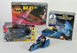 KENNER `BATMAN` MINT AND BOXED BATJET, with spring action opening wings, KENNER `LEGENDS OF BATMAN`