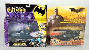 MATTEL `BATMAN BEGINS` MINT AND BOXED BATCOPER, with blade action, on card under bubble pack and a