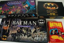 GAMES - PARKER BROS. `Batman Returns` and `Batman Forever`, PAUL LAMOND Batman The game (All Mint/