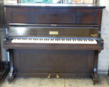 CHAPPELL, LONDON, DARK MAHOGANY CASED UPRIGHT PIANOFORTE, IRON FRAMED AND OVERSTRUNG, No 72368