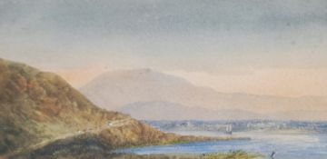 NINETEENTH CENTURY IRISH SCHOOL WATERCOLOUR DRAWING  `View from Fidown Bridge, County Kilkenny` 4