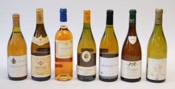 SIX BOTTLES OF FRENCH WHITE WINE, Philippe Clavy, Bougogne, Chardonnay, 2002, Chateauneuf Du