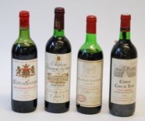 BOTTLE OF CHATEAU LATOUR, CAMBANES, 1978 (mid shoulder), TOGETHER with a BOTTLE OF CHATEAU