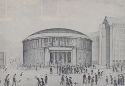 ?L. S. LOWRY (1887-1976) ARTIST SIGNED LIMITED EDITION PRINT ""The Reference Library"" Edition of