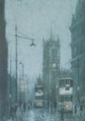 ARTHUR DELANEY (1927-1987) PAIR OF ARTIST SIGNED LIMITED EDITION COLOUR PRINTS Manchester Cathedral