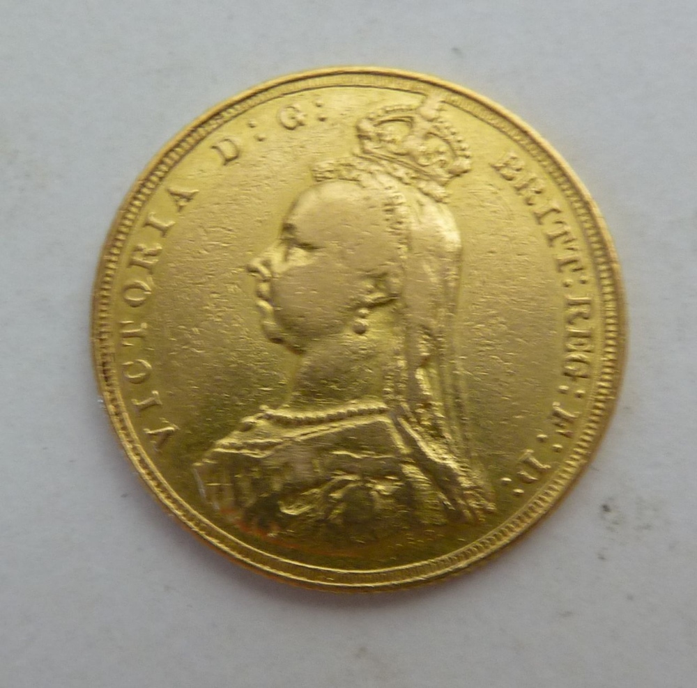 VICTORIAN GOLD SOVEREIGN (1887) - Image 2 of 2