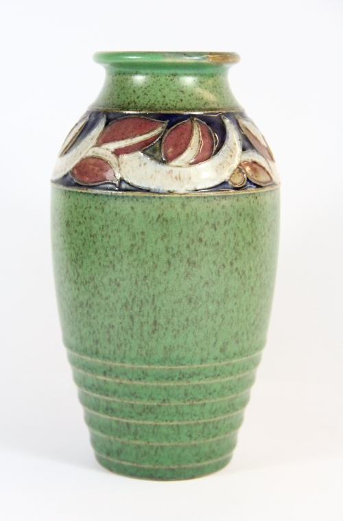 A Royal Doulton stoneware vase H 22.5cm