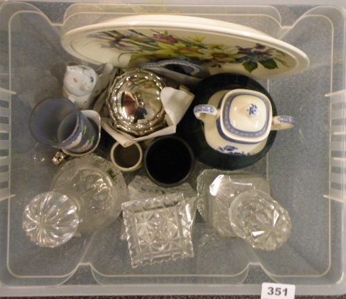 A box of mixed items