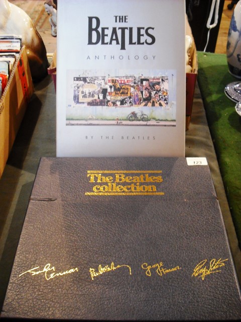 The Beatles Collection, a boxed set of thirteen LP's, together with The Beatles Anthology, published