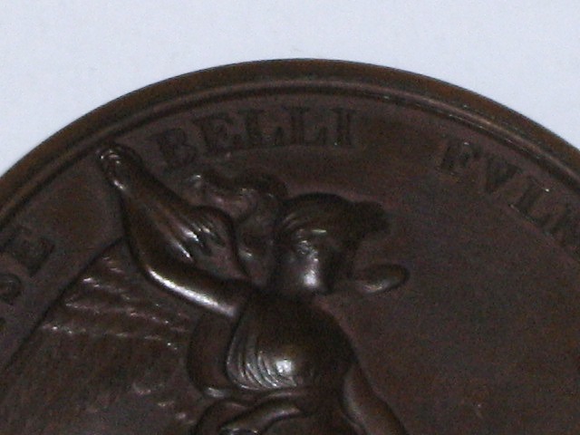 A COMMEMORATIVE MEDALLION FOR THE DEATH OF NELSON, in bronze, after Webb and Flaxman (Hardy 63), - Image 3 of 5