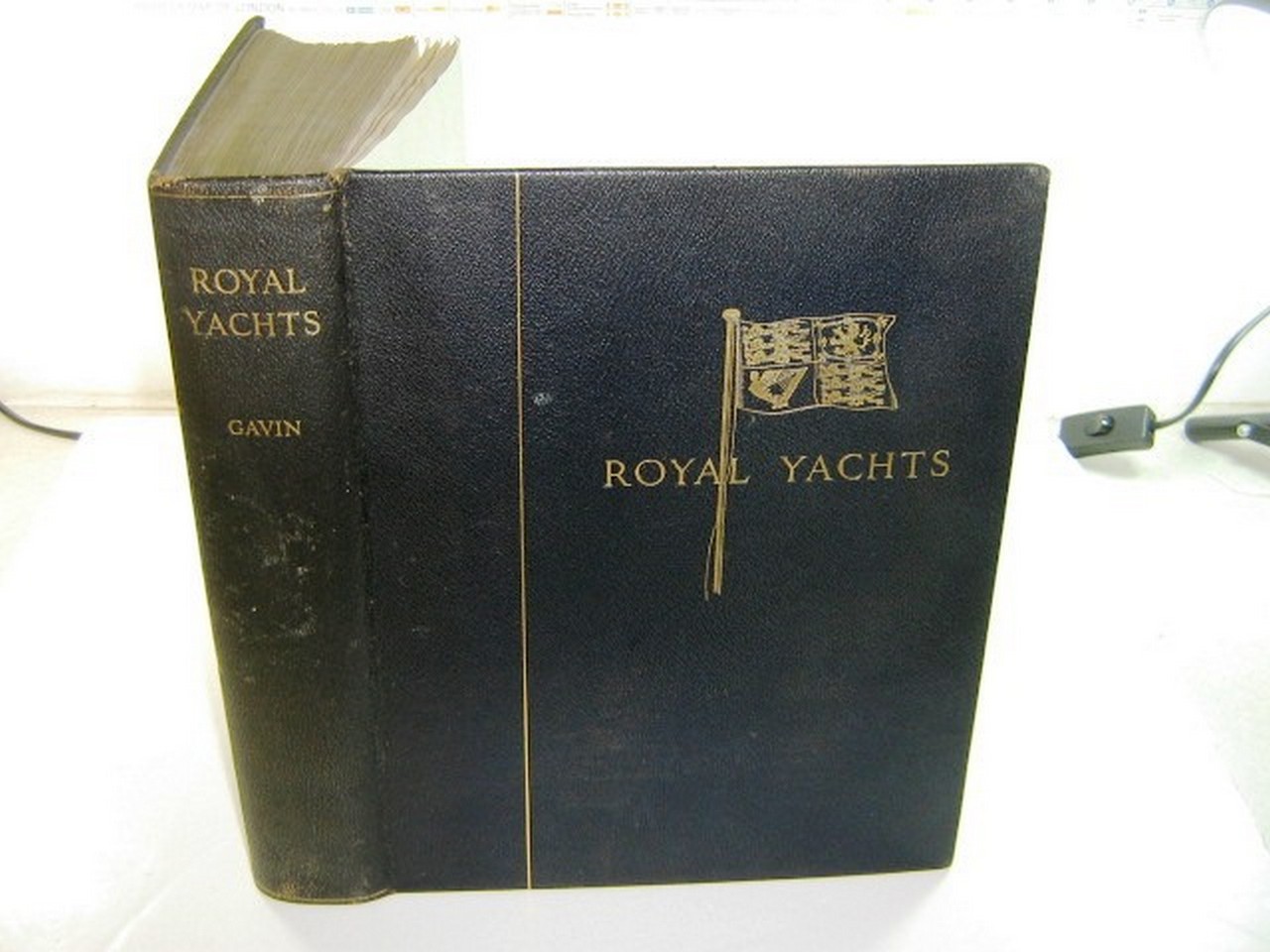 C.M. GAVIN: “ROYAL YACHTS”, 1932, number 44 (of 1,000 copies), illustrated throughout, some plates - Image 3 of 6