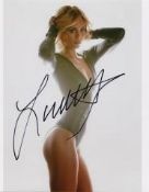 Laura Vandervoort Model/ Smallville Actress8x10 Colour Signed Photo. Good condition