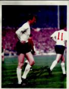 Jack Charlton signed colour 10x 8 photo. Good condition