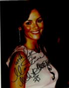 Martine Mccutcheon signed colour 10x 8 photo. Best known for her role as Tiffany in Eastenders.