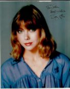 Jenny Agutter signed colour 10x 8 photo. Young image of the actress. Good condition